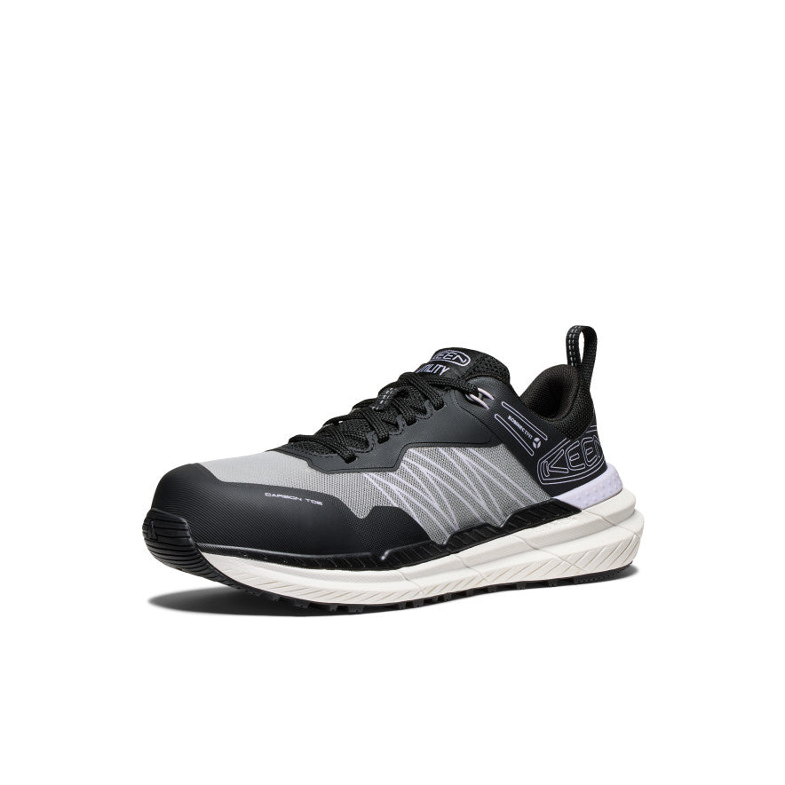 Women's Speedworks Work Sneaker (Carbon Toe) Thistle/Black / Keen