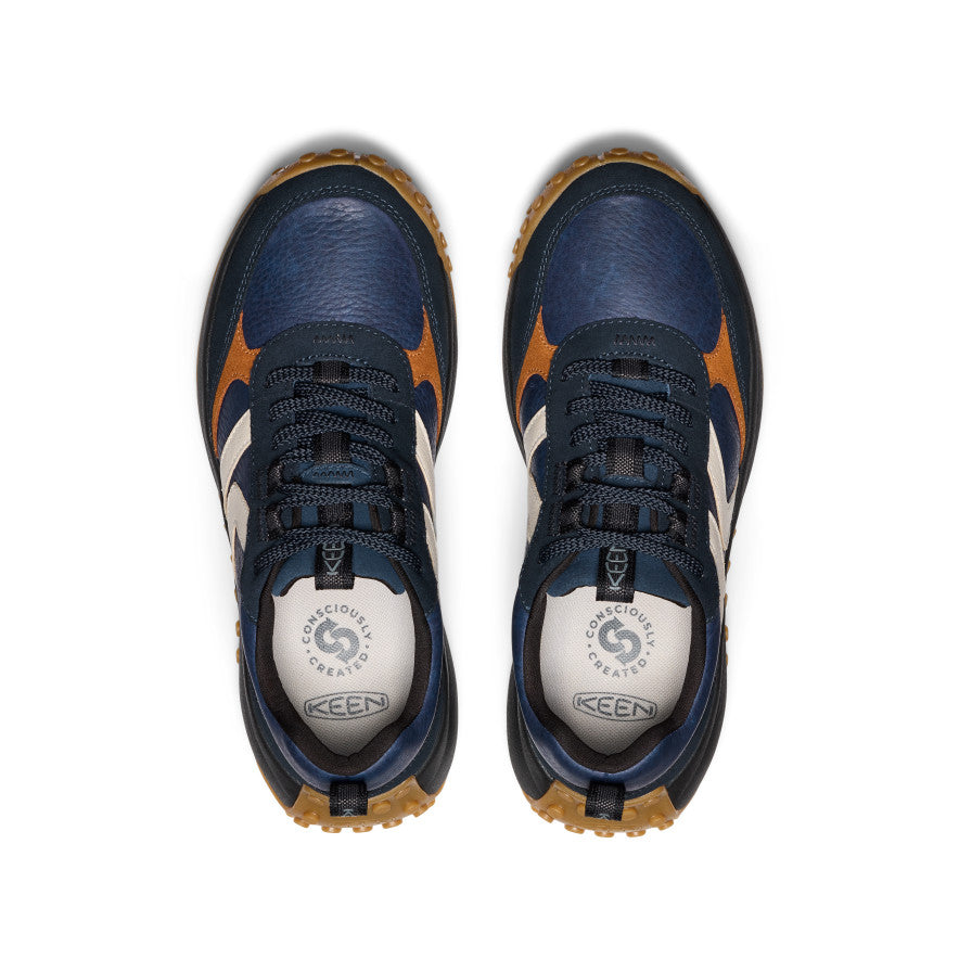 Women's KS86 Leather Sneaker Sky Captain/Birch / Keen