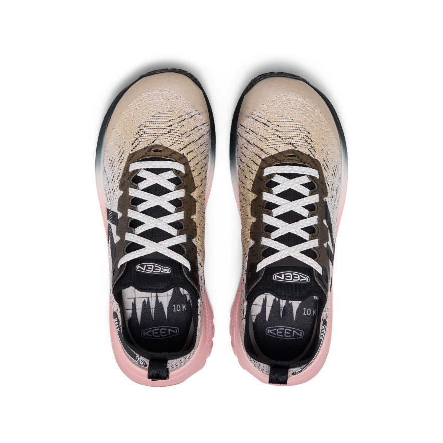 Women's Seek Trail Running Shoe Black/Sunset Sand / Keen