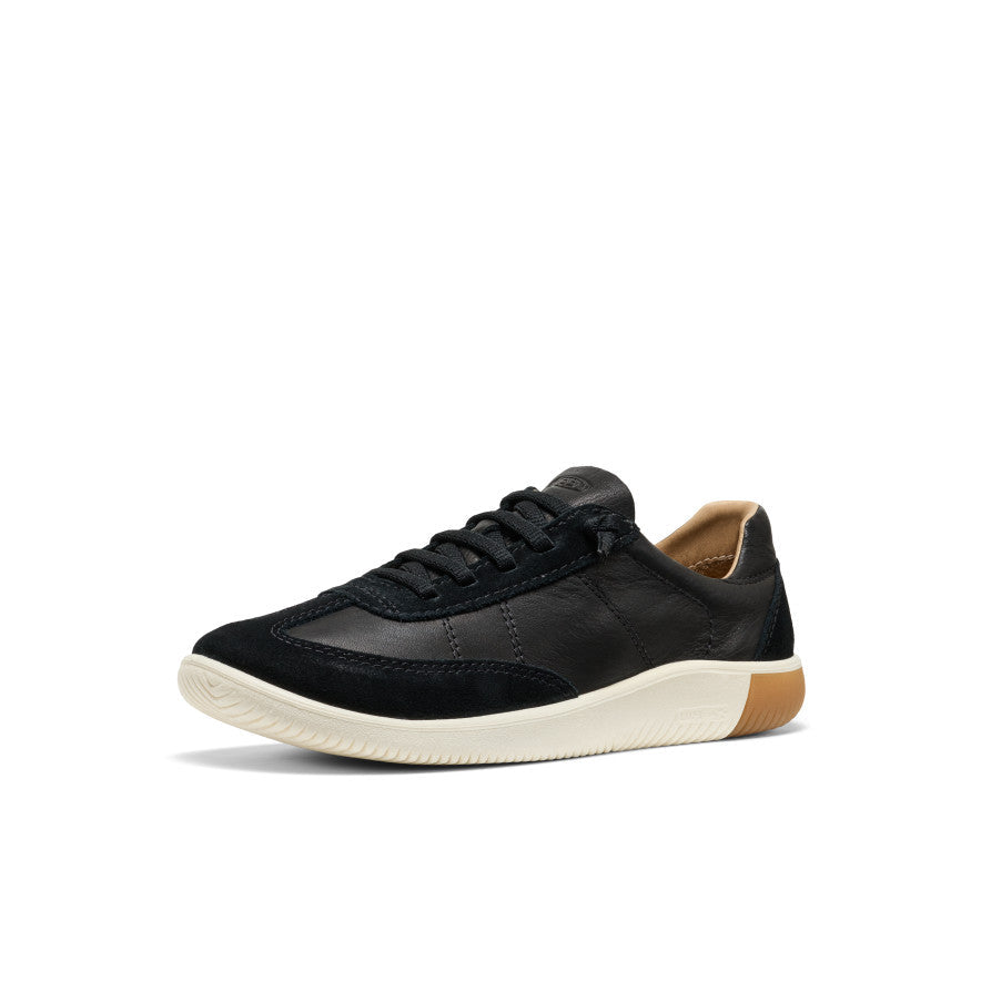 Women's KNX T-Toe Sneaker Black/Birch / Keen
