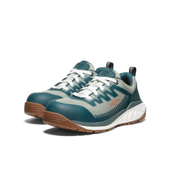 Women's Arvada Work Sneaker (Carbon Toe) Sea Moss/Desert Sage / Keen