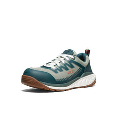 Women's Arvada Work Sneaker (Carbon Toe) Sea Moss/Desert Sage / Keen