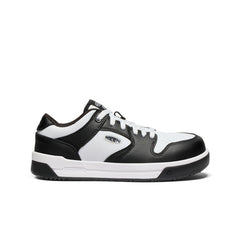 Women's Overton Work Shoe (Carbon Toe) Star White/Black / Keen