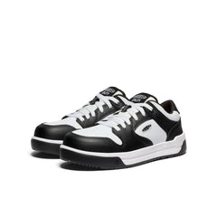 Women's Overton Work Shoe (Carbon Toe) Star White/Black / Keen