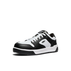 Women's Overton Work Shoe (Carbon Toe) Star White/Black / Keen