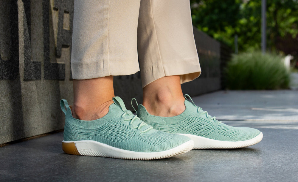 Women's KNX Knit Sneaker Granite Green/Lichen / Keen