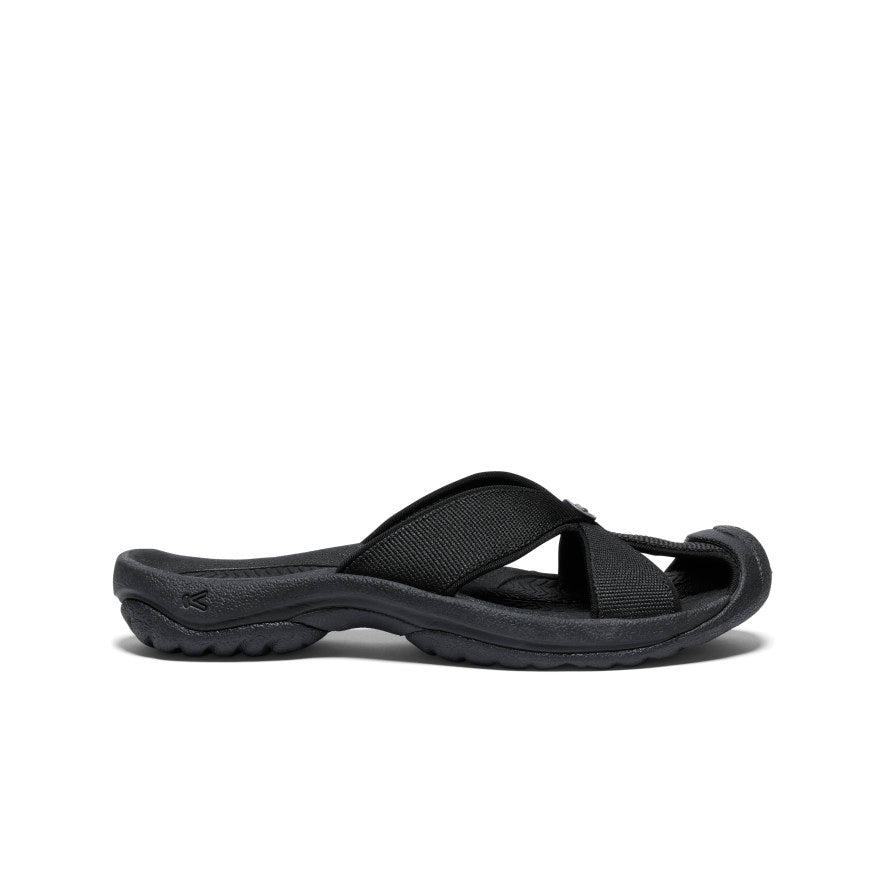Women's Bali Slide Sandal Black/Steel Grey / Keen