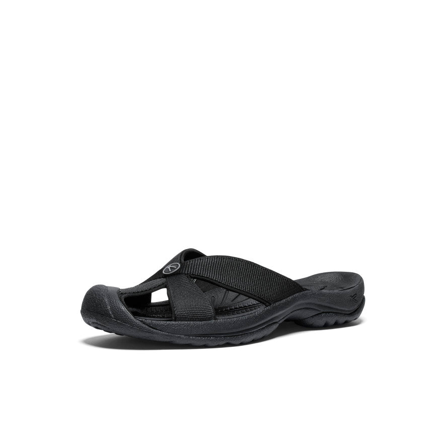 Women's Bali Slide Sandal Black/Steel Grey / Keen