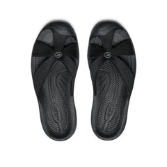 Women's Bali Slide Sandal Black/Steel Grey / Keen