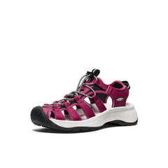 Women's Astoria West Sandal Beaujolais/Star White / Keen