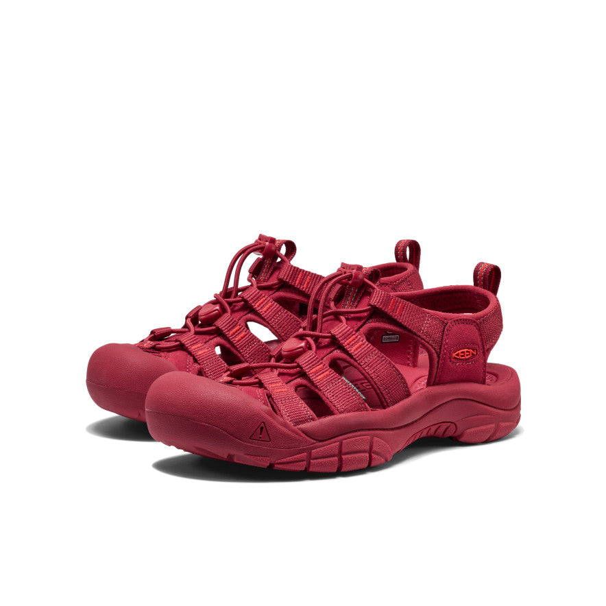 Women's Newport H2 Monochrome/Garnet / Keen
