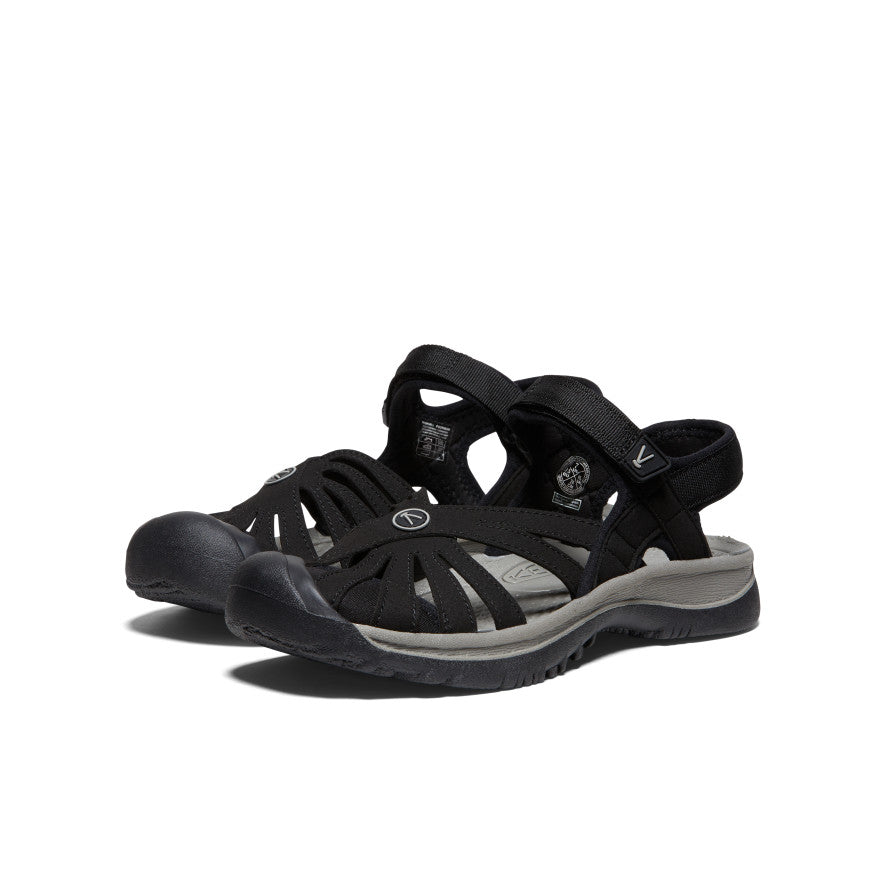 Women's Rose Sandal Black/Neutral Gray / Keen