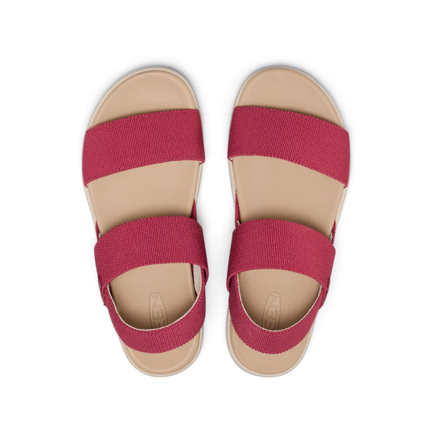 Women's Elle Backstrap Sandal Garnet/Birch / Keen