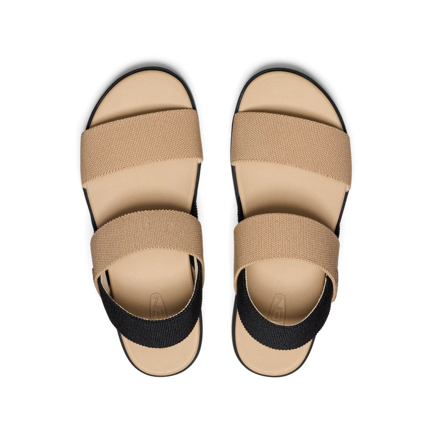 Women's Elle Backstrap Sandal Cornstalk/Black / Keen