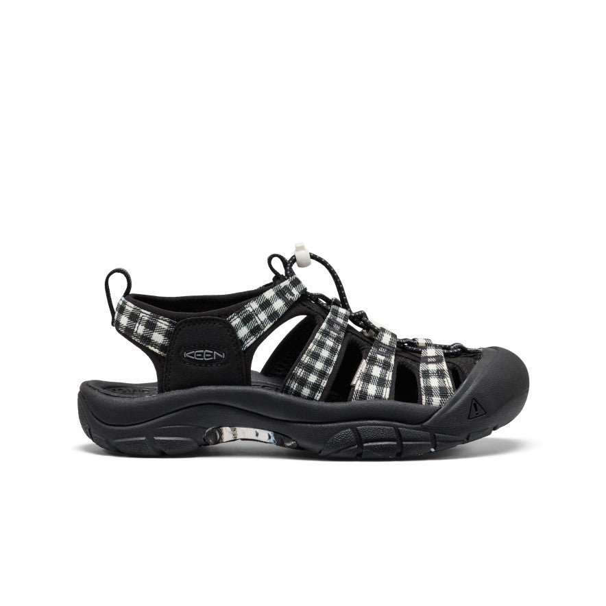 Women's Newport Retro Black/Gingham / Keen