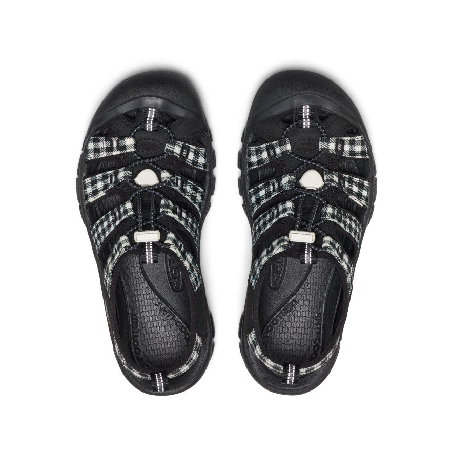 Women's Newport Retro Black/Gingham / Keen