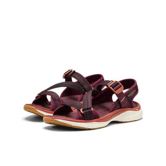 Women's Leiki Open-Toe Sandal Fig/Burnt Brick / Keen