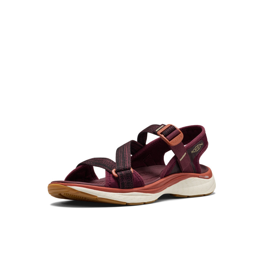 Women's Leiki Open-Toe Sandal Fig/Burnt Brick / Keen