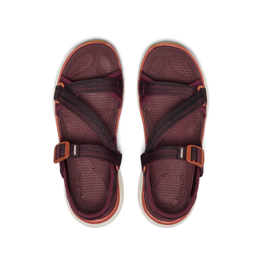 Women's Leiki Open-Toe Sandal Fig/Burnt Brick / Keen