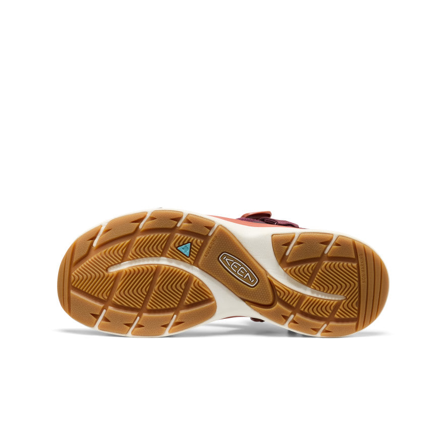 Women's Leiki Open-Toe Sandal Fig/Burnt Brick / Keen