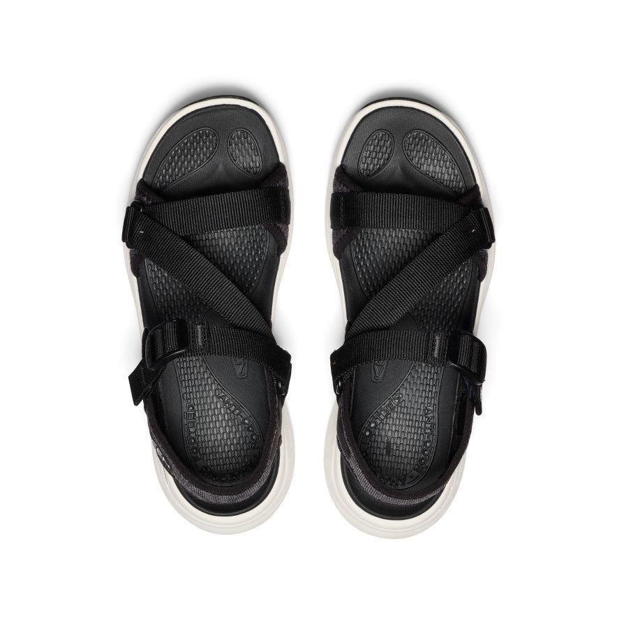 Women's Leiki Open-Toe Sandal Black/Star White / Keen