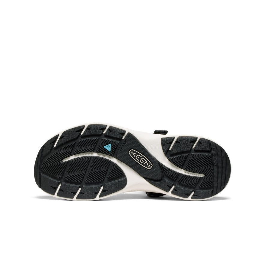 Women's Leiki Open-Toe Sandal Black/Star White / Keen