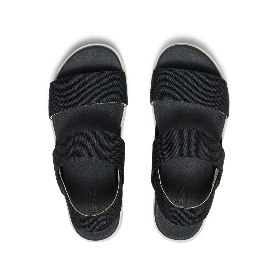 Women's Elle Backstrap Sandal Wide Black / Keen