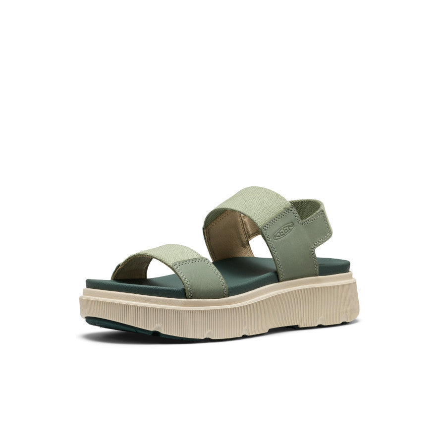 Women's Elle Mila Backstrap Sandal Lily Pad/Dark Forest / Keen