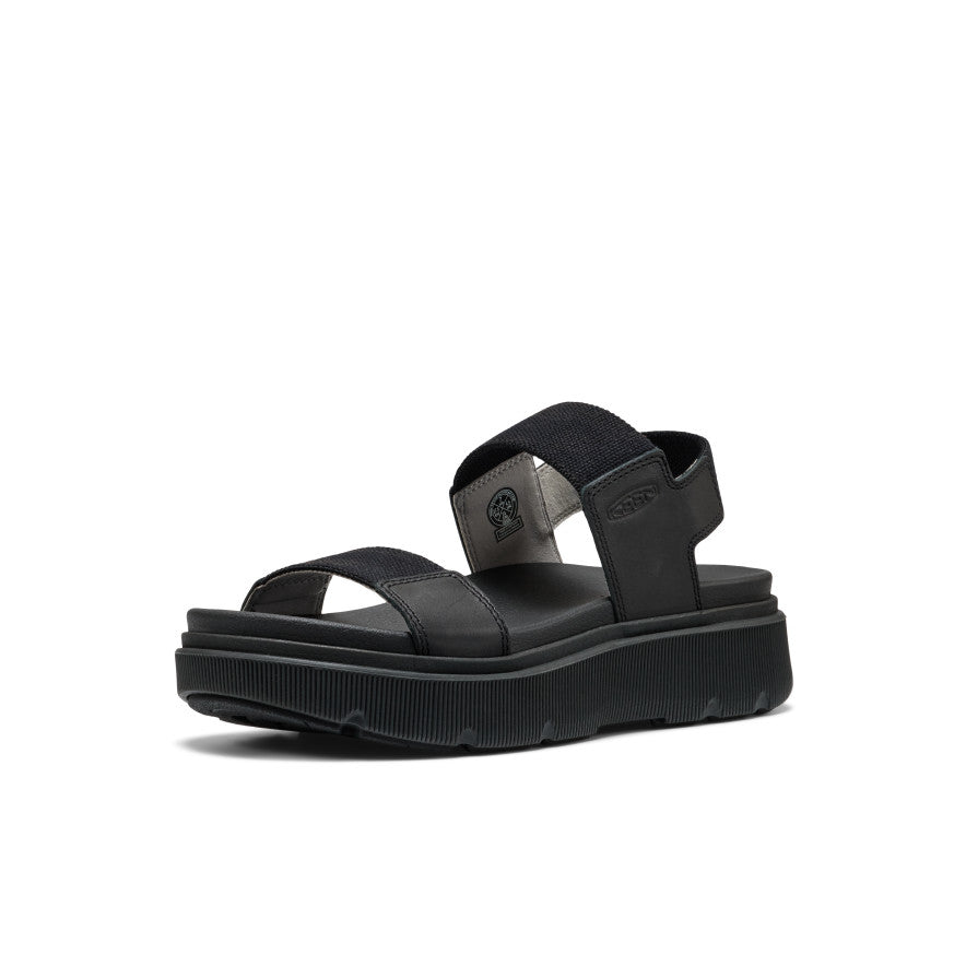Women's Elle Mila Backstrap Sandal Black/Black / Keen