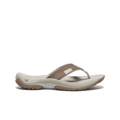 Women's Kona Leather Flip-Flop Brindle/Silver Birch / Keen