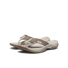 Women's Kona Leather Flip-Flop Brindle/Silver Birch / Keen