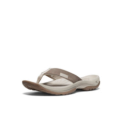 Women's Kona Leather Flip-Flop Brindle/Silver Birch / Keen
