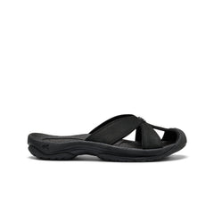 Women's Bali Leather Slide Sandal Black/Black / Keen