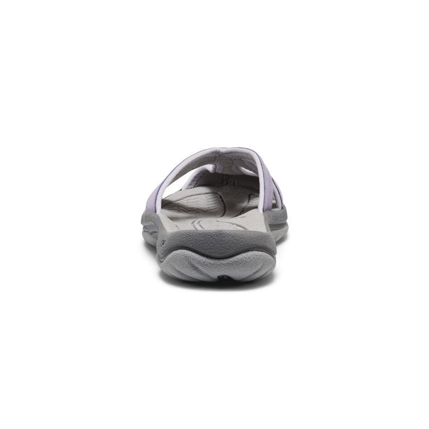 Women's Bali Leather Slide Sandal Purple Haze/Steel Grey / Keen