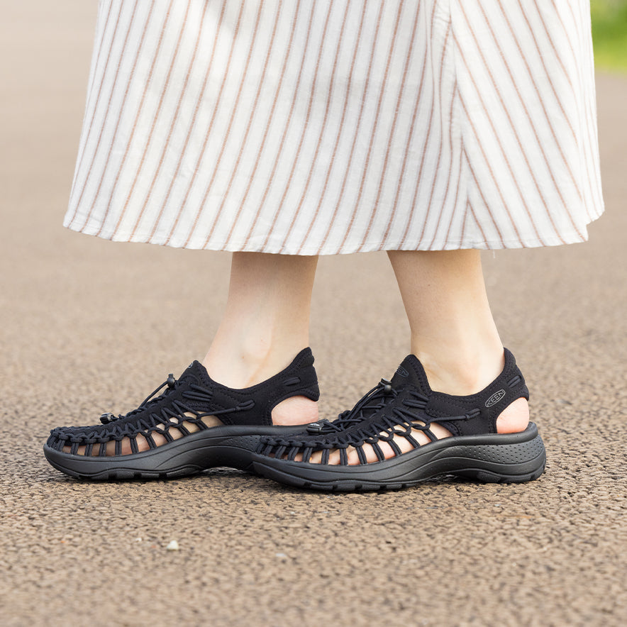 Women's UNEEK Astoria Black/Black / Keen
