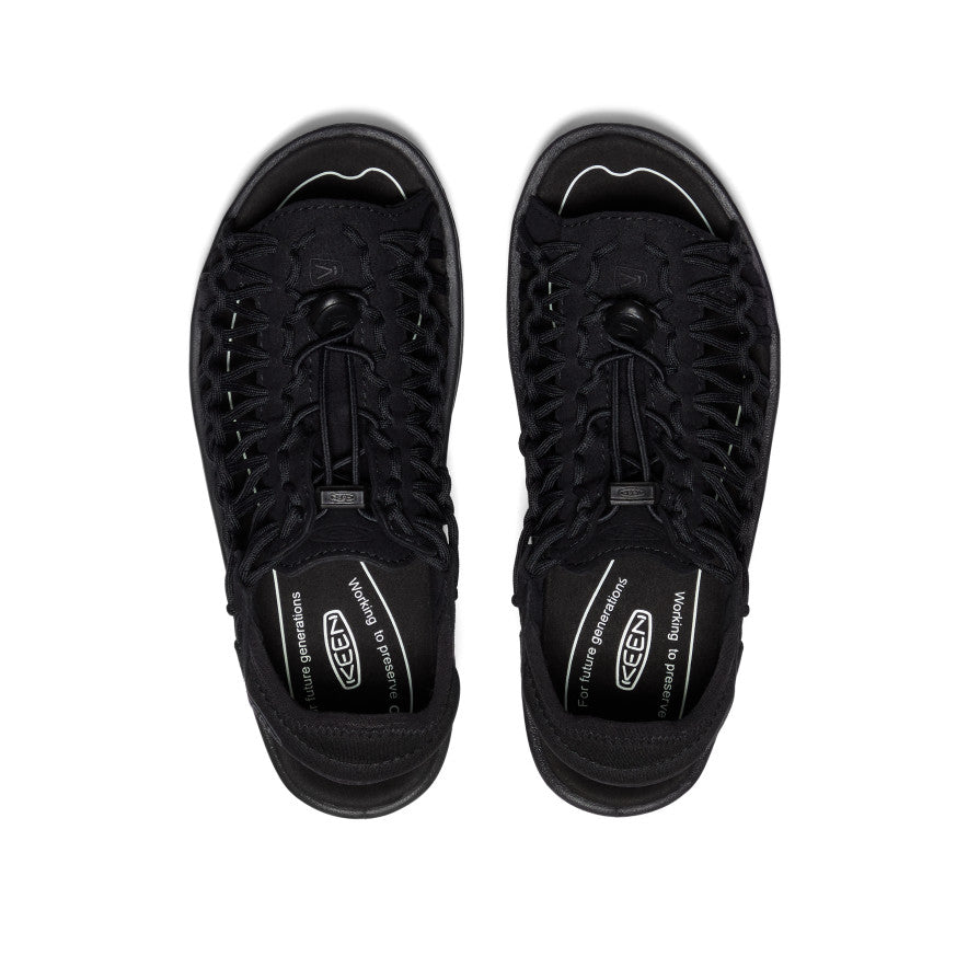 Women's UNEEK II Open-Toe Sneaker Black/Black / Keen