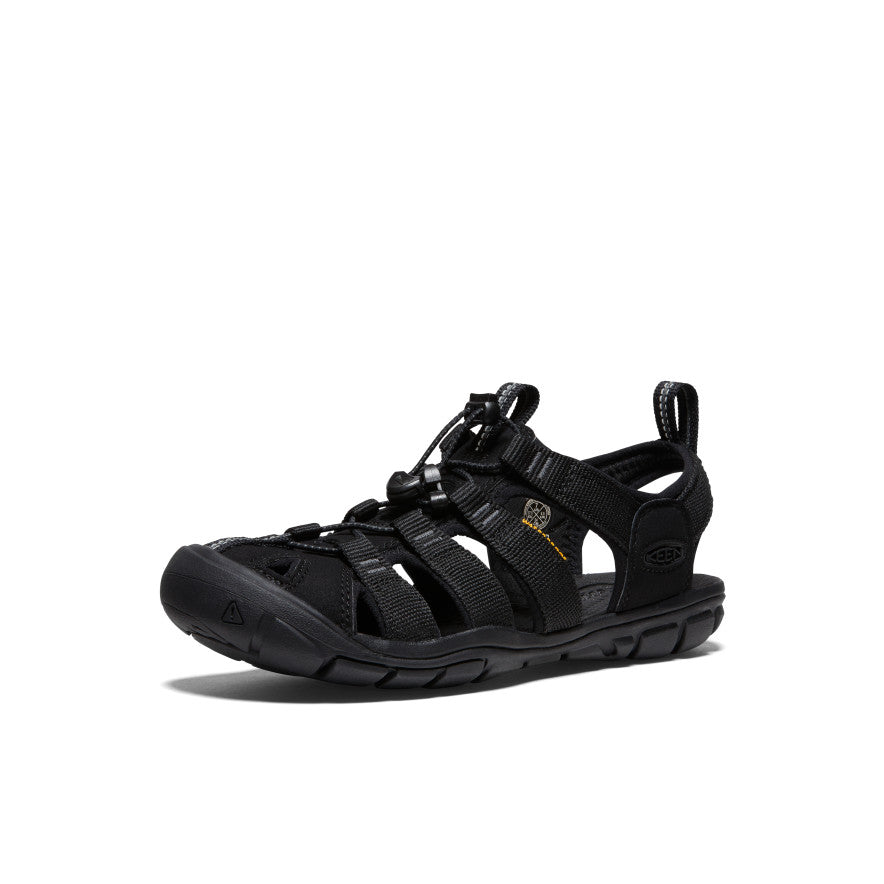 Women's Clearwater CNX Sandal Black/Black / Keen
