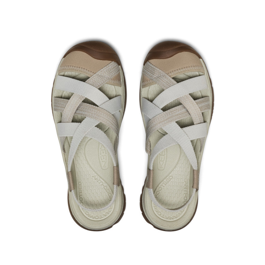 Women's Whisper Lattice Sandal Plaza Taupe/Silver Birch / Keen