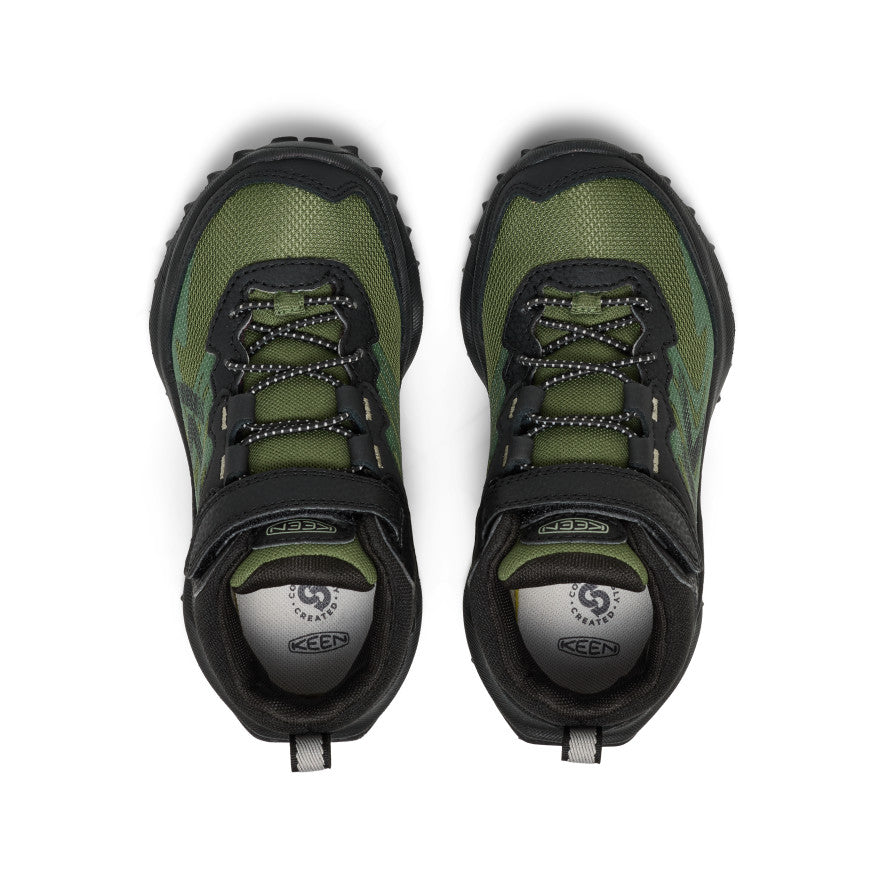 Little Kids' Zionic Waterproof Hiker Black/Bronze Green / Keen