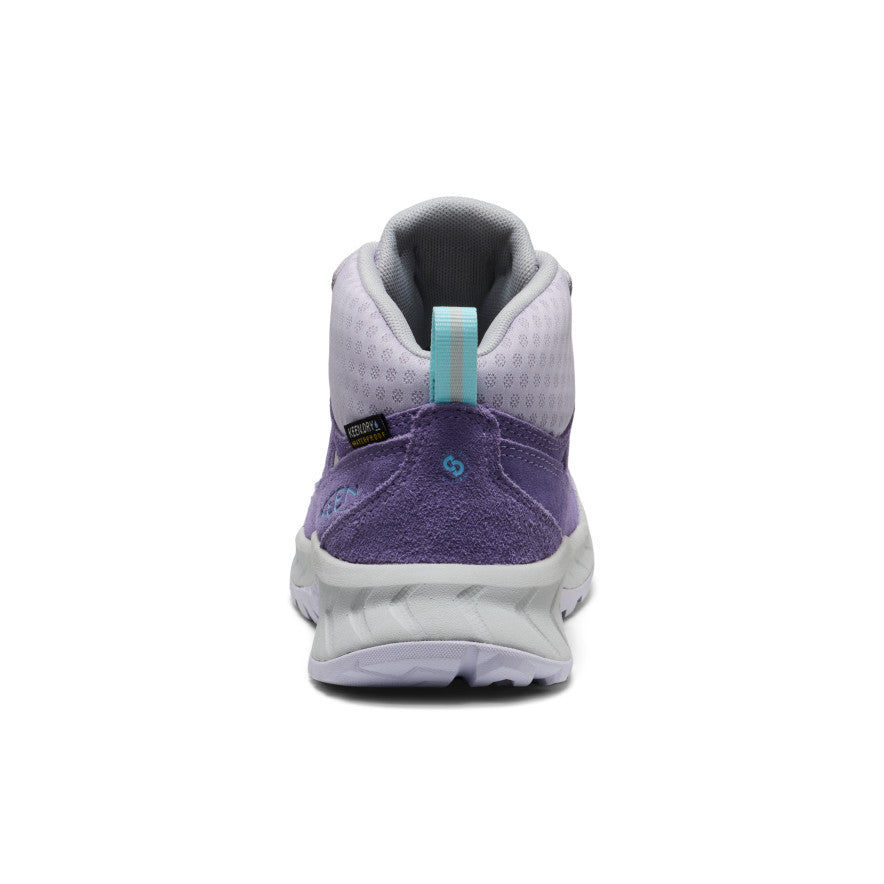 Big Kids' Hightrail Waterproof Hiking Boot Purple Haze/Thistle / Keen