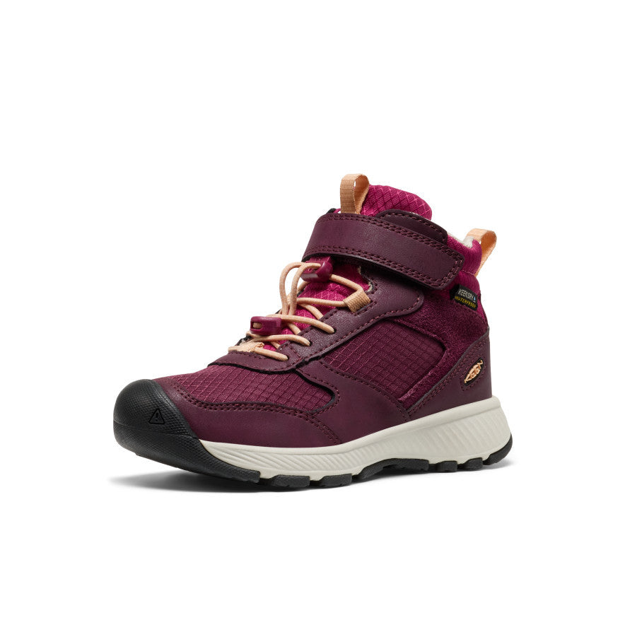 Little Kids' Skua Waterproof Boot Fig/Peach Fuzz / Keen