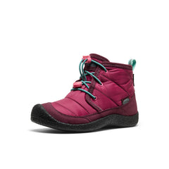Big Kids' Howser II Waterproof Chukka Beaujolais/Pool Blue / Keen