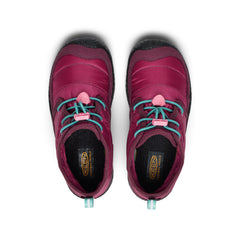 Big Kids' Howser II Waterproof Chukka Beaujolais/Pool Blue / Keen