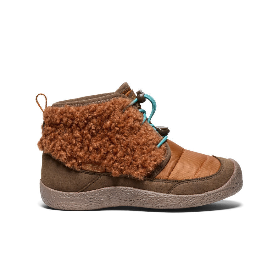 Big Kids' Howser II Waterproof Chukka Roasted Pecan/Dark Earth / Keen