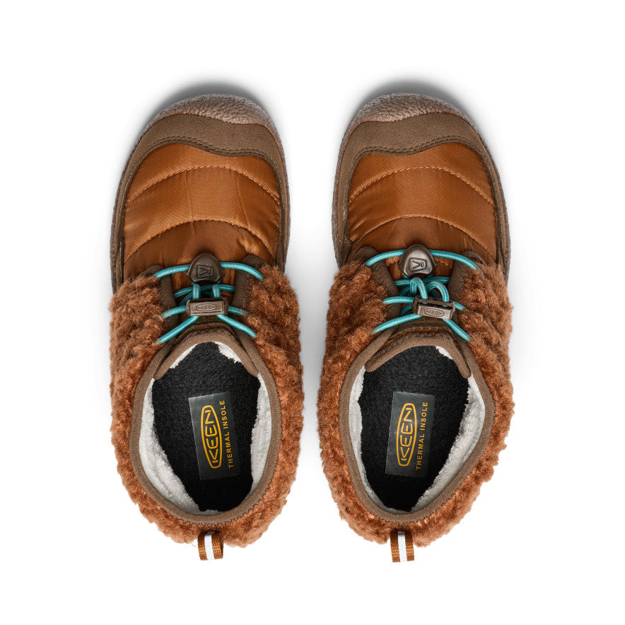 Big Kids' Howser II Waterproof Chukka Roasted Pecan/Dark Earth / Keen