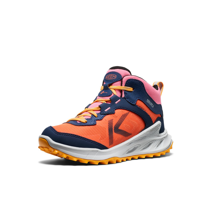 Big Kids' Zionic Waterproof Boot Naval Academy/Nasturtium / Keen