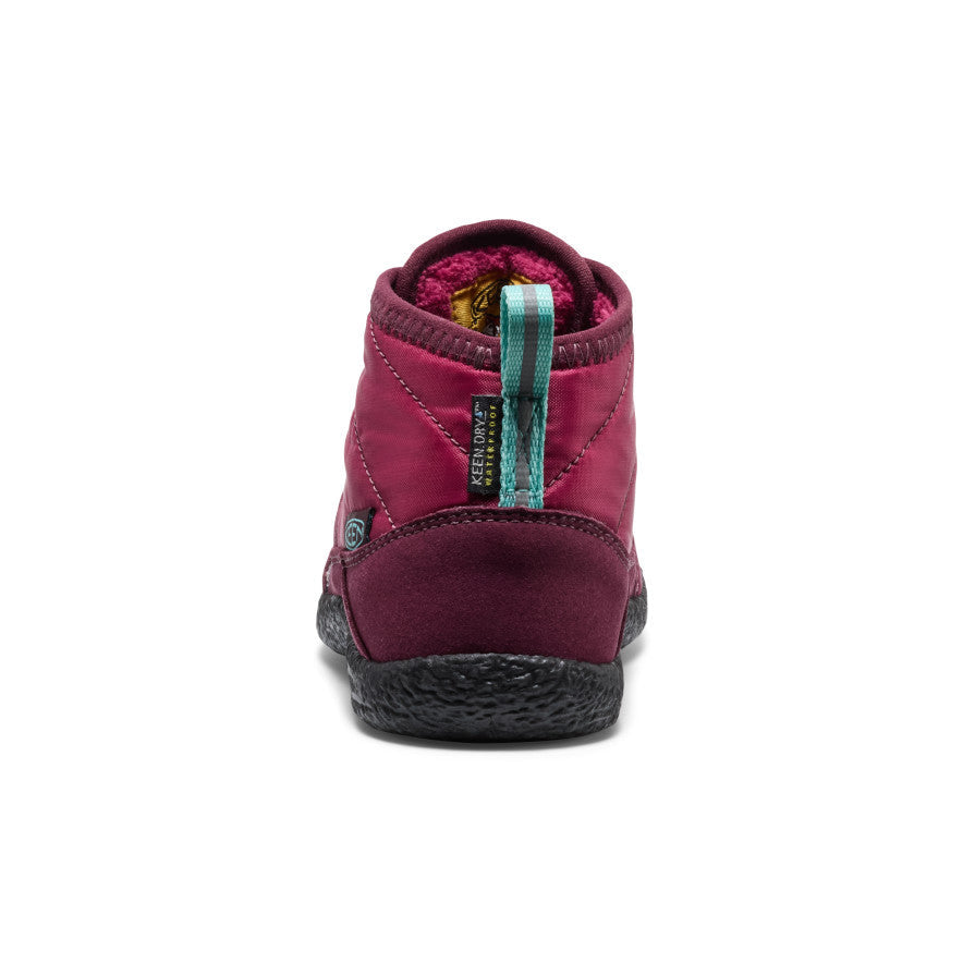Little Kids' Howser II Waterproof Chukka Beaujolais/Pool Blue / Keen