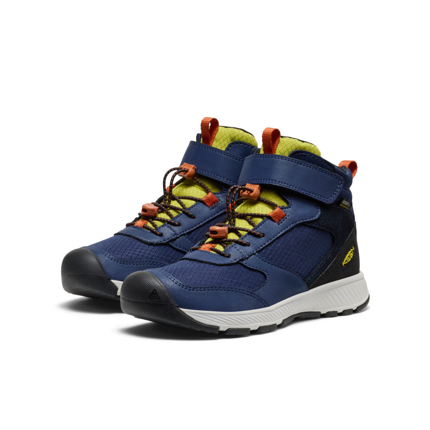Big Kids' Skua Waterproof Boot Naval Academy/Rogue Green / Keen