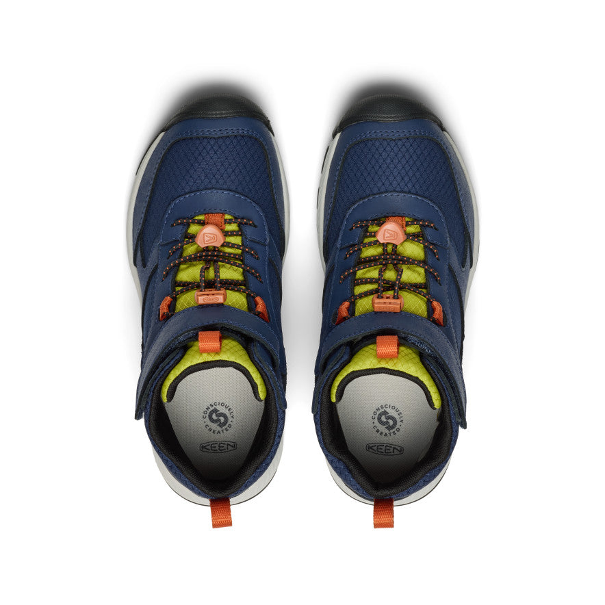Big Kids' Skua Waterproof Boot Naval Academy/Rogue Green / Keen