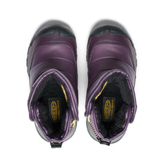 Little Kids' Puffrider Waterproof Winter Boot Black Plum/Daiquiri Green / Keen